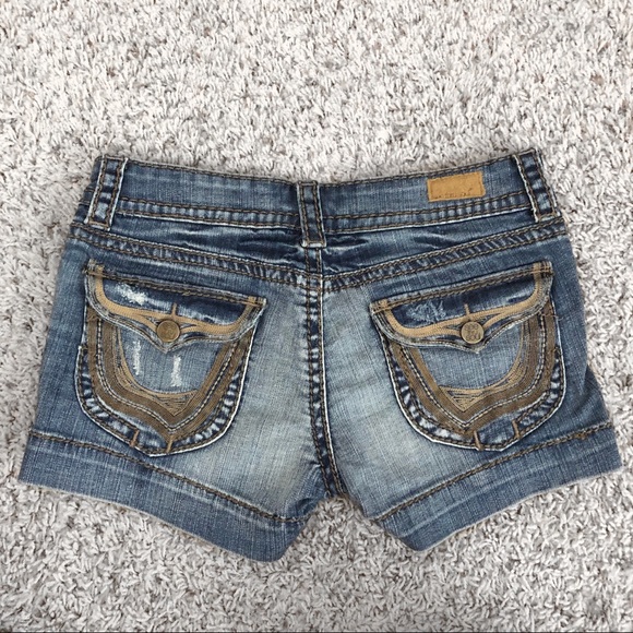 See Thru Soul Distressed Shorts Size 28 - Picture 3 of 6